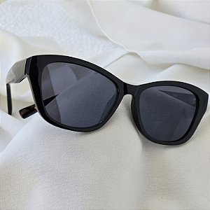 OCULOS SOLAR COM PROTEÇÃO UV - GATINHO PRETO