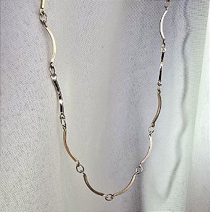 COLAR CHOKER BANHADO A OURO 18 K