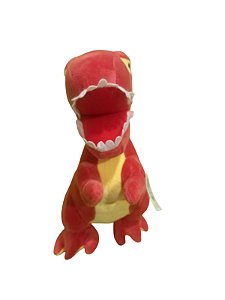 Dinossauro médio rosado