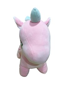 Unicórnio rosa grande  todo em plush