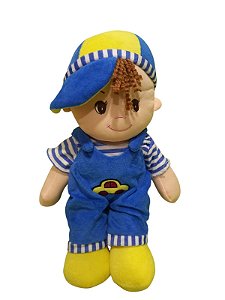 Boneco Fernadinho azul escuro em plush
