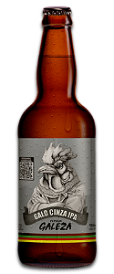 Cerveja Artesanal Galeza Galo Cinza IPA 500ml