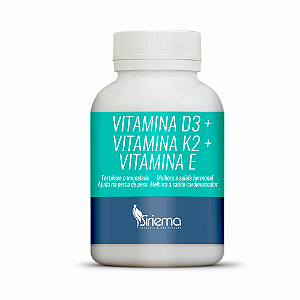 Vitamina D3 + Vitamina K2 + Vitamina E 30 caps