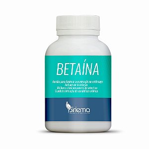 Betaína 300mg 60 Caps digestão