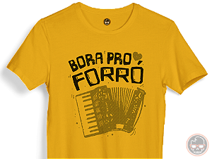 Camiseta Bora Pro Forró Malha 100% Algodão Fio 30.1