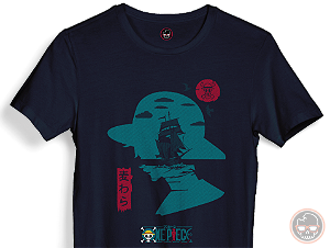 Camiseta One Piece malha 100% ALGODÃO Fio 30.1 Penteado