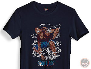 Camiseta One Piece malha 100% ALGODÃO Fio 30.1 Penteado