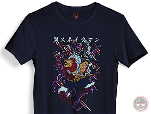 Camiseta One Piece malha 100% ALGODÃO Fio 30.1 Penteado
