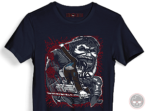 Camiseta Attack on Titan Malha 100% Algodão 30.1 Penteado