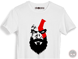 Camiseta Kratos - God of War Tecido 100% POLIÉSTER Anti-pilling