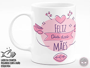 Caneca com nome da Mãe + Porta Caneca Grátis