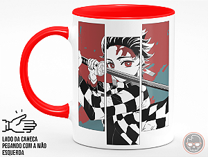 Caneca Demon Slayer + Porta Caneca Grátis