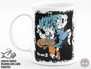 Caneca Dragon Ball Z + Porta Caneca Grátis