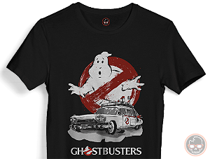 Camiseta FILME Os Caça-Fantasmas 100% ALGODÃO Fio 30.1 Penteado