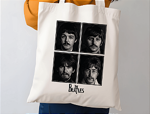 Ecobag The Beatles 100% Algodão Cru Natural