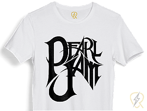 Camiseta Pearl Jam malha 100% ALGODÃO Fio 30.1 Penteado