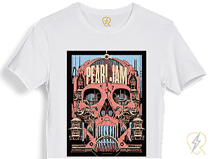 Camiseta Pearl Jam Vancouver malha 100% ALGODÃO Fio 30.1 Penteado