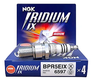 NGK BPR5EIX VELA DE IGNIÇÃO IRIDIUM IX 4 VELAS