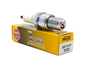 NGK BR7EGP VELA DE IGNIÇÃO PLATINUM GPOWER 4 VELAS