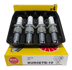 NGK BUR5ETB10 VELA DE IGNIÇÃO 4 VELAS