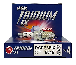 NGK DCPR8EIX VELA DE IGNIÇÃO IRIDIUM IX 4 VELAS
