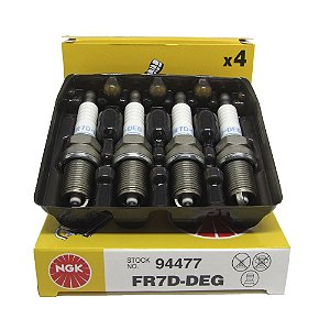 NGK FR7DDEG VELA DE IGNIÇÃO 4 VELAS