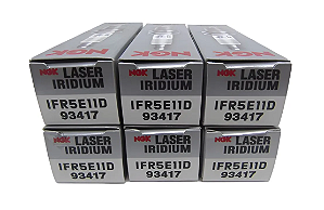 NGK IFR5E11D VELA DE IGNIÇÃO LASER IRIDIUM 6 VELAS