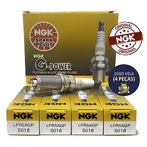 NGK LFR5AGP VELA DE IGNIÇÃO PLATINUM GPOWER 4 VELAS