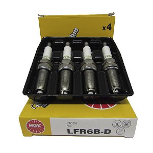 NGK LFR6B-D VELA DE IGNIÇÃO 4 VELAS