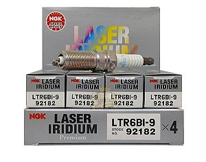 NGK LTR6BI9 VELA DE IGNIÇÃO LASER IRIDIUM 4 VELAS