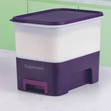 TUPPERWARE MODULAR ARROZ 5KG SMART BRANCO E ROXO