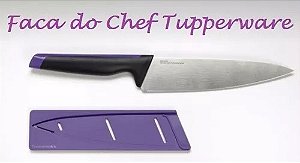 Tupperware Faca do Chef Universal Series Preta e Roxa