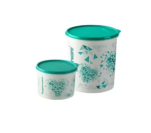 Tupperware kit Tupper Caixas Coração 3,7Litros e 1,1L.
