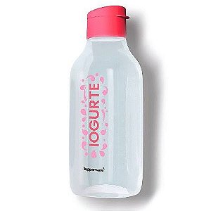 TUPPERWARE GARRAFA ECO TUPPER QUADRADA 1 LITRO IOGURTE