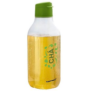 Tupperware Garrafa Eco Tupper Quadrada 1 litro Chá