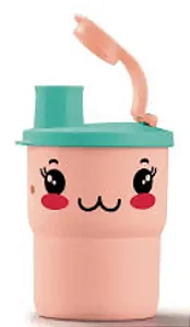 Tupperware Copo Colors com Bico Fofuras 225ml