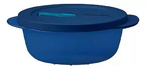 Tupperware Tigela Mini Cristalwave Geração II 560 ml Azul