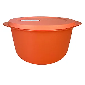 Tupperware Tigela Cristalwave Geração II 2 litros Laranja