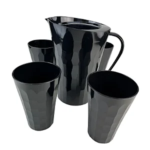Tupperware  Kit Jarra Prisma 2 litros e 4 Copos 475 ml