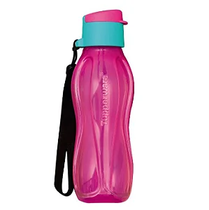 Tupperware Garrafa Eco Tupper 310ml Plus Pink