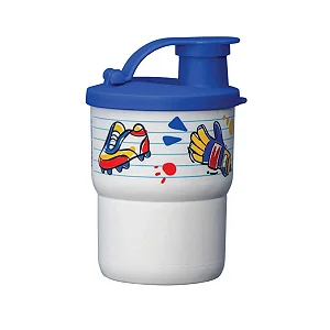 Tupperware Copo Colors com Bico Futebol 225ml
