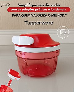 Tupperware Turbo Chef Supersonic 300ml Vermelho