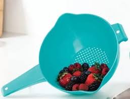 Tupperware Escorredor Indispensável Azul Turqueza