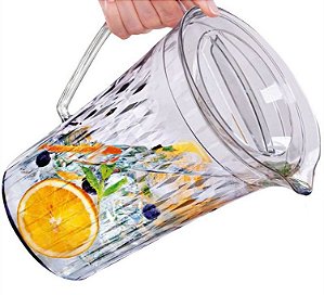 TUPPERWARE JARRA PRISMA 2 LITROS TRANSPARENTE