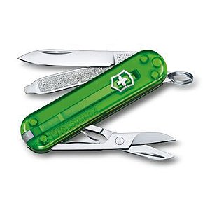 Canivete Victorinox Classic SD colors verde trasnl.