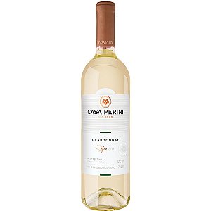 Vinho branco chardonnay seco Casa Perini 750ml