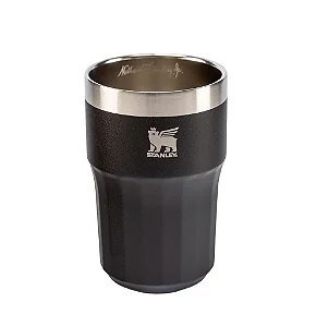 PRETO BEER TUMBLER HAPPY HOUR STANLEY  FOUNDRY BLACK 384 ML 8197