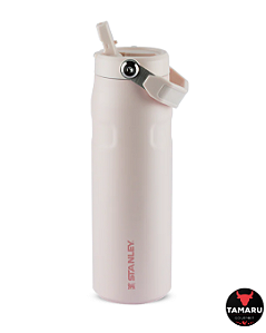 GARRAFA AERO STRAW ROSE QTZ 710ML STANLEY 8657