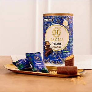 PACOCA AMENDOIM C/ CHOCOLATE  56% CACAU Haoma - 112,5G