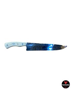 FACA INOX BLACKSMITH 5MM PONTA LARGA CABO DE OSSO 10POL 21110